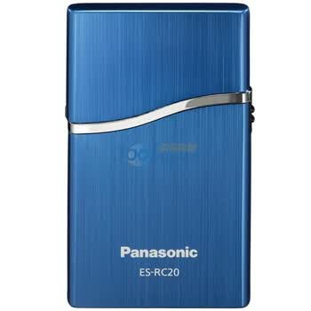 松下（Panasonic） ES-RC20-A 卡式男士电动剃须刀 海洋蓝 12mm超薄机身 干电池式