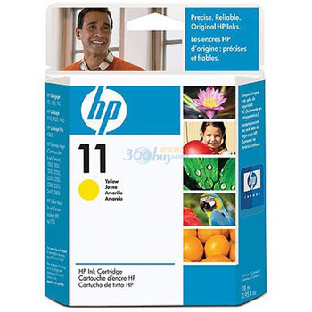 惠普（HP）11号 黄色墨盒(C4838A)（适用适用HP Officejet Pro K850 K850dtn Color Inkjet cp1700系列）