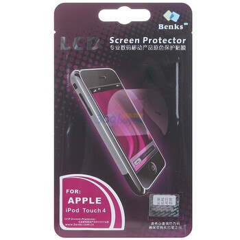 邦克仕（Benks）HR高透系列保护贴膜（苹果 Apple iPod TOUCH 4 贴膜）