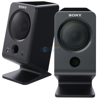 索尼（ SONY） SRS-A3 2.0便携式 多媒体音箱 黑色