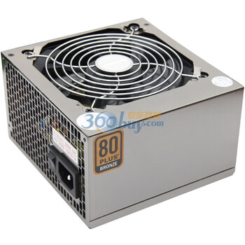航嘉（Huntkey）jumper350 电源（额定350W/80plus铜牌/主动PFC/宽电压/智能温控）