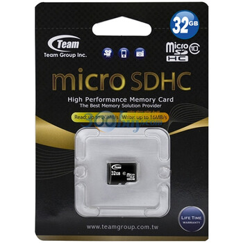 十铨科技（Team）32GB Class10 TF（micro SD）存储卡（TG032G0MC28X）