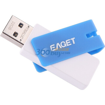 忆捷（EAGET）碟豹USB3.0高速优盘F30-32G（蓝色）