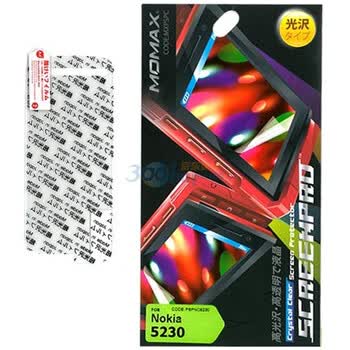 摩米士（MOMAX）专业级液晶保护膜 适用于诺基亚5230/5233