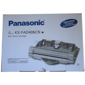 松下（Panasonic）KX-FAD 406CN 黑色硒鼓（适用KX-MB3018CN/3028CN）