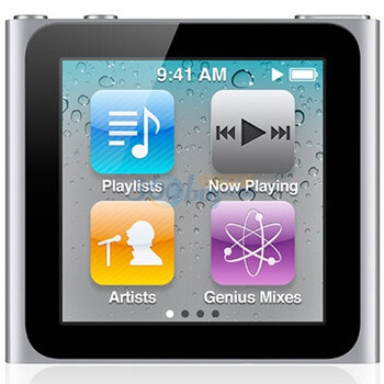 苹果（Apple）iPod nano 6代 16G MC526CH/A MP3播放器（银色）