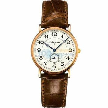 浪琴（LONGINES)Flagship 军旗系列机械男表 L4.767.8.73.2