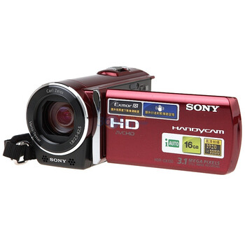 索尼(sony)hdr-cx150e高清数码摄像机 红色