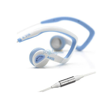 AKG K316 运动型耳机 蓝色