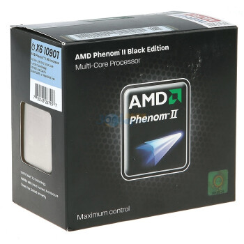 AMD Phenom II X6 (羿龙六核 ）1090T 黑盒版CPU （Socket AM3/3.2GHz/6M三级缓存/45纳米）