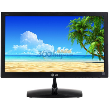 LG E2051T 20英寸宽屏LED高清液晶显示器 黑色