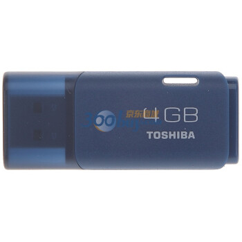 东芝（TOSHIBA）隼系列（UHYBS-004G-BL） U盘 4G（蓝色）