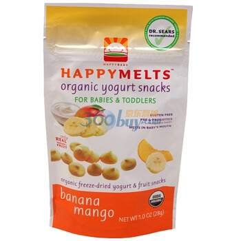 HappyMelts 禧贝香蕉芒果溶溶豆 28g