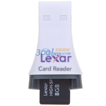 雷克沙（Lexar）8G MicroSDHC(TF)高速存储卡（Class6）15m/s（高性能套装）