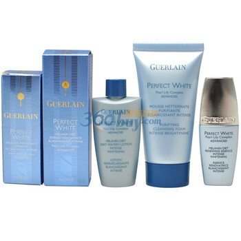 GUERLAIN娇兰靓白五件套（赠娇兰白色精致化妆包）