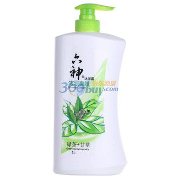 六神清凉爽肤沐浴露1000ml