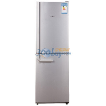 美的（Midea）BCD-220UM 220升 凡帝罗系列双门冰箱 （银白拉丝）