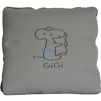 GiGi 聚酯纤维中空棉抱枕被 G-1070（灰色）