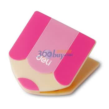 得力（Deli）9497-可爱铅笔票夹（4个/袋 混色装）