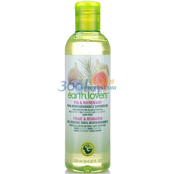 The Body Shop美体小铺无负担无花果迷迭香沐浴露250ml