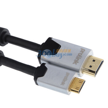普罗林克（Prolink）HMC249-0300 HDMI转迷你HDMI转换线 3米
