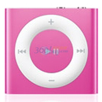 苹果（Apple）iPod new shuffle 2G MC585CH/A MP3播放器（粉色）