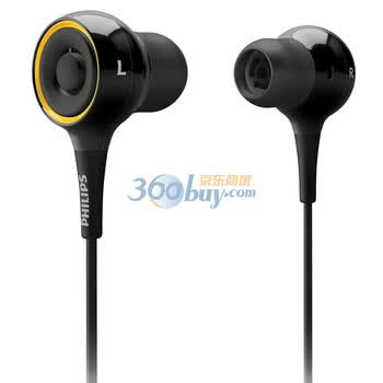 飞利浦(PHILIPS) SHE6000 虚拟环绕立体声 耳塞 黑色