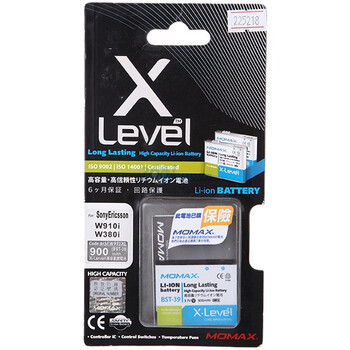 摩米士（MOMAX) 索爱BST-39电池 适用索爱W20/W508/W910i/T707/Z555i等手机