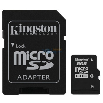 金士顿（Kingston）8GB Class4 TF(Micro SD)存储卡（SDC4/8GB）