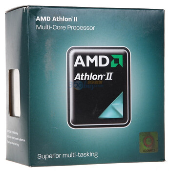 AMD Athlon II X2（速龙II低功耗双核）240E 盒装CPU（Socket AM3/2.8GHz/2M二级缓存/45纳米/45W）