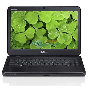 戴尔（DELL）Ins14V-529B 14英寸笔记本电脑（E450 2G 320G D刻 HD7450M 512M独显 摄像头）黑色