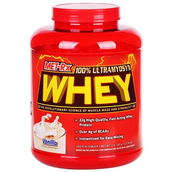 MET-RX美瑞克斯超效完全乳清蛋白粉香草味2260g