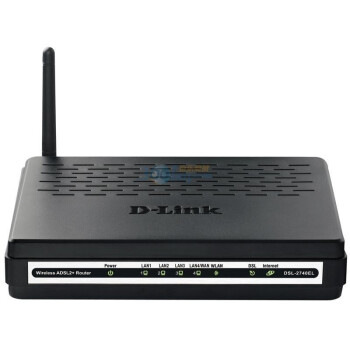 D-Link DSL-2740EL无线N ADSL2+ 无线路由器