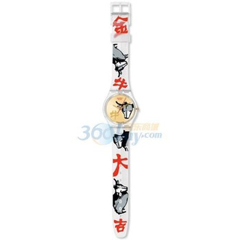 斯沃琪(Swatch)石英中性表-春节金牛GE222
