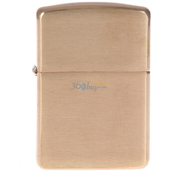 Zippo打火机铜厚壳沙子168