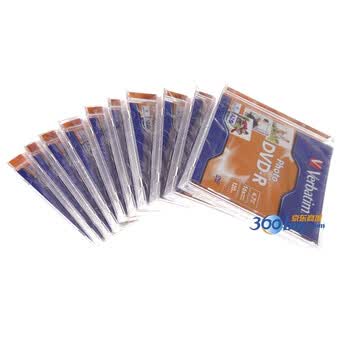 威宝（Verbatim）DVD-R 16速 4.7G 台产 全球包装 单片厚盒装10片刻录盘