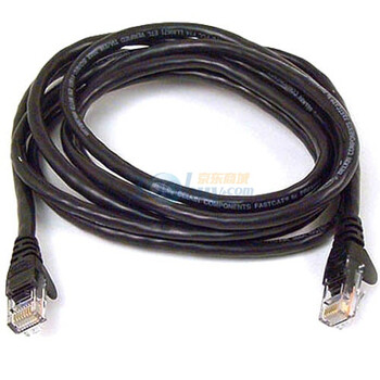 贝尔金（BELKIN）RJ45超五类网线（2.1米/黑色/插头注塑/保护凸耳）