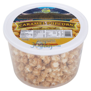 加拿大Natural Park茱莉焦糖爆米花250g