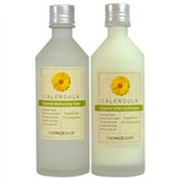 The face shop金盏花护肤套装（嫩肤精华乳150ml+精华水150ml）