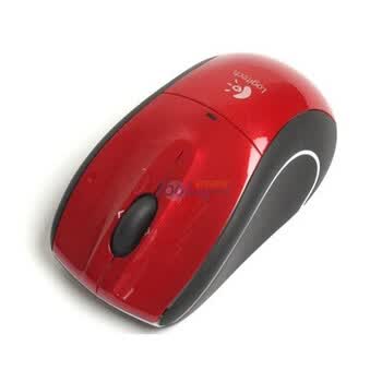 罗技（Logitech）M505 无线激光鼠标 红色