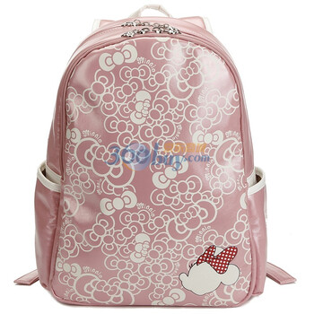 米奇Mickey童心飞扬系列双肩包女包1204083502粉色