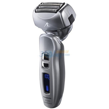 松下（Panasonic）ES-LA62-S 朗达电动剃须刀 流光银 瞬锋贴合拱形4刀头 日本“安莱钢” 日本制造