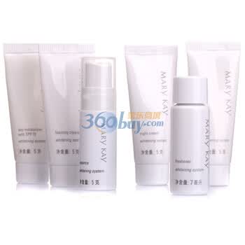 玫琳凯美白系列迷你6件套装5g+5g+7ml+5g+5g+5g