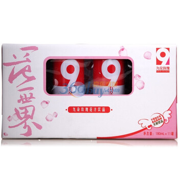 九朵玫瑰饮品180ml*11瓶