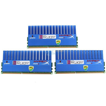 金士顿（Kingston）HyperX DDR3 2000 6G（2G*3条 3通道）台式机内存KHX2000C9D3T1K3/6GX