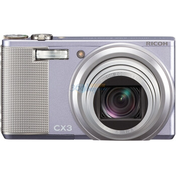 理光（Ricoh）CX3数码相机（紫罗兰色）