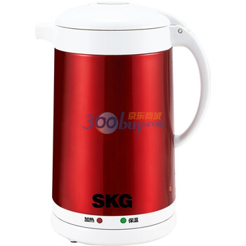 SKG 保温水壶WL2120B中国红 时尚、豪华大方