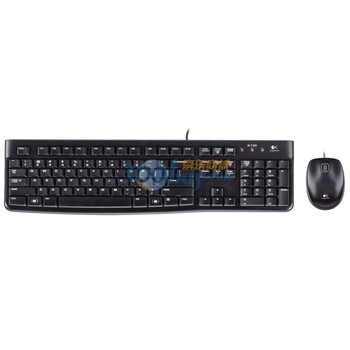 罗技（Logitech）MK120 键鼠套装 黑色