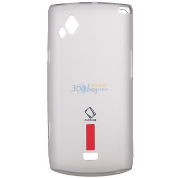 卡登仕（Capdase）三星 S8500 WAVE 玲珑硅胶套 保护套+保护膜-黑色