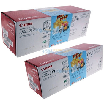 佳能（Canon）CRG-912 双支黑色硒鼓（适用LBP3018 LBP3108）